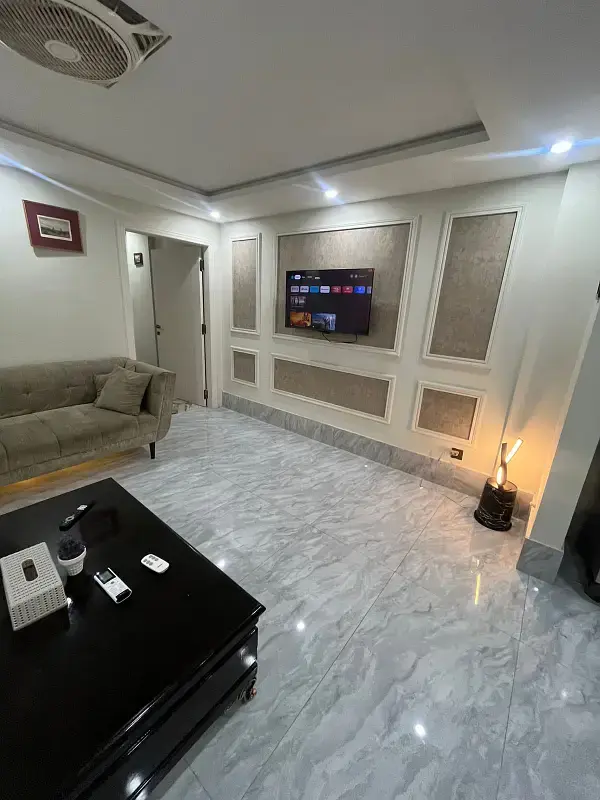 2-Bed Ready To Move Fully Furnished Flat For Rent Sector C Bahira Town Lahore